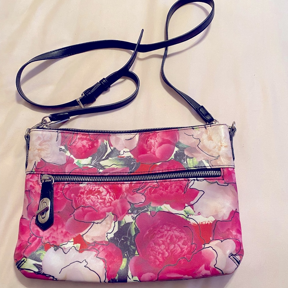 Reed Krakoff Floral Crossbody Convertible Bag EUC.